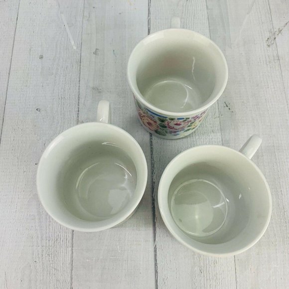 Vtg Gibson GID230 Floral Coffee Mug Set 3 - Picture 5 of 6